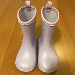 MARBLE LINE 薄紫 レインブーツ　18cm
