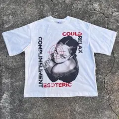ゴールドリラックスTシャツ ホワイト