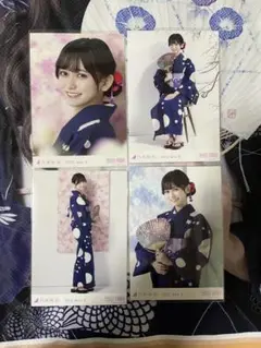 乃木坂46 池田瑛紗　生写真　浴衣2023 4種