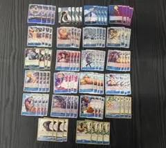 青　SR以下ノーマル各4枚セット（ドンカード4枚付）　師弟の絆　ワンピースカード
