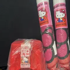 HELLO KITTY お風呂セット 3点セット　ダイカットマット2点セット