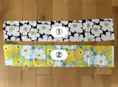 marimekko ファブリック はぎれ①②