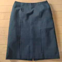 ブラック　 膝丈タイトスカート　BARNEYS NY