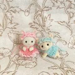 シルバニア服　ふたごちゃんのロリータセット