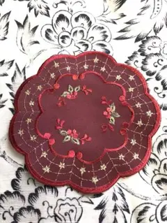 ドイリー 花瓶敷 ドイツ製 14cm