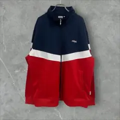 T-060 FILA フィラ スポーツウェア 長袖 ジャージ ブルゾン