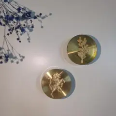 シーリングスタンプヘッド ユニコーン＆植物