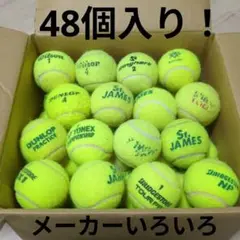 テニスボールセット 48個 DUNLOP YONEX他