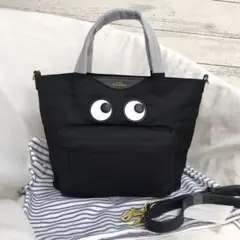 Anya Hindmarch アニヤハインドマーチ ショルダーバッグ ブラック