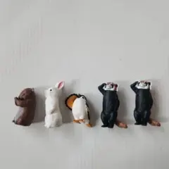 敬礼 ガチャ 動物フィギュアまとめ売り