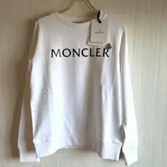Moncler14A ロゴスウェットトップス 新品 未使用 タグ付