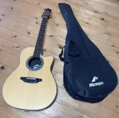 【 美品・新品弦・メンテ済】MORRIS TR601 エレアコ　モーリス Yahoo!オークション -「morris トルネード」(モーリス) (本体)の
