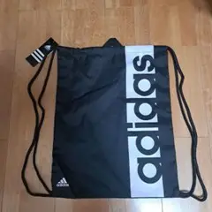 adidas ナップサック　 黒/白