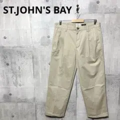 ST.JOHN'S BAY セントジョンズベイ メンズ タックチノパン w34