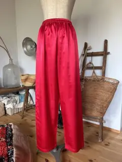 ビンテージ　カラーパンツ　イージーパンツ