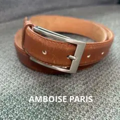 【AMBOISE PARIS】ベルト　茶色