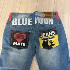 【美品】【BLUE MOON BLUE】ストレートデニム