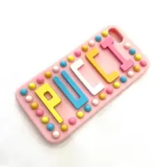EMILIO PUCCI - エミリオプッチ iPhone7 ラバーケース ピンク EMILIO PUCCI - エミリオプッチ EMILIO PUCCI iPhoneケース7