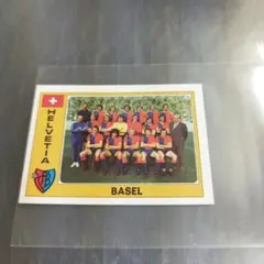 1977 パニーニ ユーロフットボール ステッカー バーゼル　117