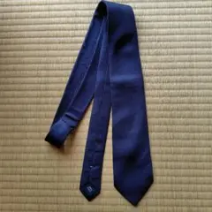 Maker's Shirt ネイビー ソリッド ネクタイ
