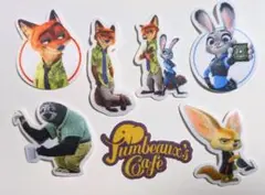 ズートピア ジュディ ニック フィニック フラッシュ ワッペン