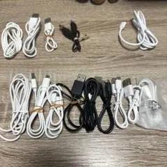 USBケーブル　まとめ売り　14本セット