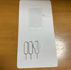 iPhone純正イヤホン付属品　SIMピン3セット