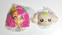 【新品】プリキュア　お面　2種セット