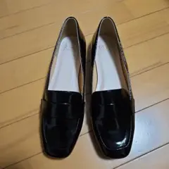 〈未使用〉 メヌエ 晴雨兼用レインシューズ　26.5cm　ローファー