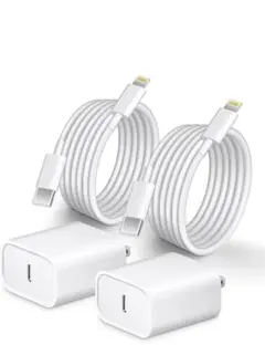 【新品未使用】　iPhone 20W PD 急速充電 [2個セットUSB C
