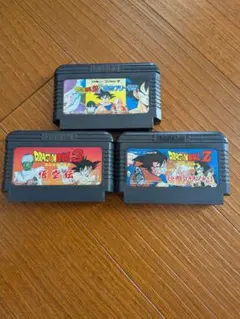 ファミコンソフト　ドラゴンボールシリーズ3本セット