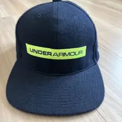 UNDER ARMOUR ブラックベースボールキャップ