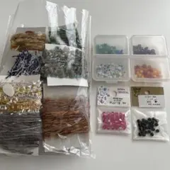 ビーズ・糸・布地セット KIWA CRYSTAL
