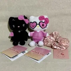 【セット】ハローキティ マスコット XOXOギャル シュシュ まとめ売り