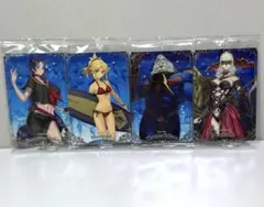 ⚡️⚡️⚡️FGO Fate ウエハース　第四弾　カード　ノーマル4枚セット　N⚡️⚡️⚡️