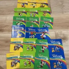 Disney World of English CDから抜いた紙