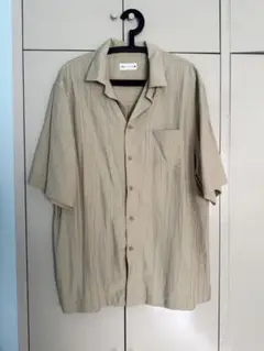 ZARA ベージュ 半袖シャツ XL