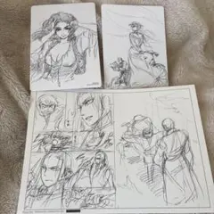 森薫原画展　乙嫁語り　イラスト集　特典