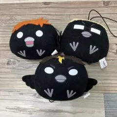 ハイキュー まるころりん ぬいぐるみ　3体セット