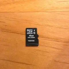 TOSHIBA microSDHC 4GB