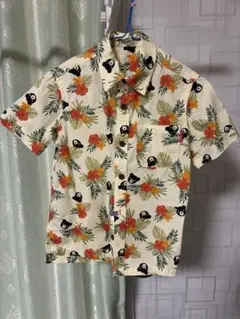 ミキハウス　ダブルビー　アロハシャツ　130センチ