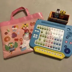 こどもちゃれんじ　ひらがなかずパソコン　しまじろう　人形セット