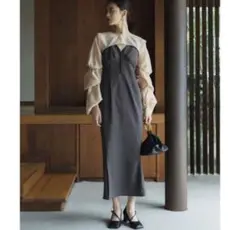 knuthmarf /バルーンボレロワンピース Knuth Marf balloon bolero one-piece