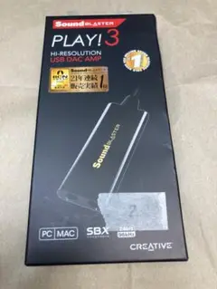 Sound Blaster PLAY!3 USB サウンドカード