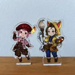 FF14　ファイナルファンタジー14　アクリルブロック　クルル　タタル