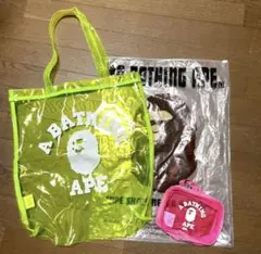 A BATHING APE - APE プールバック A BATHING APE エイプ ドライバッグ プールバッグ マリンバッグ