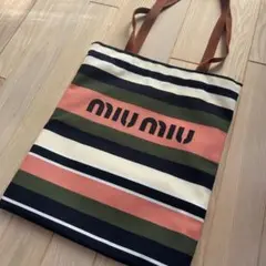 miumiu トートバッグ　ノベルティ