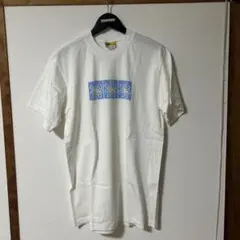 オーストラリア　ken Done 花柄プリント クルーネック Tシャツ