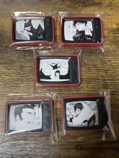 呪術廻戦 ミニチュアテレビフレームマグネット ×5
