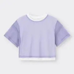 GU メッシュレイヤードセット　ガールズ　L